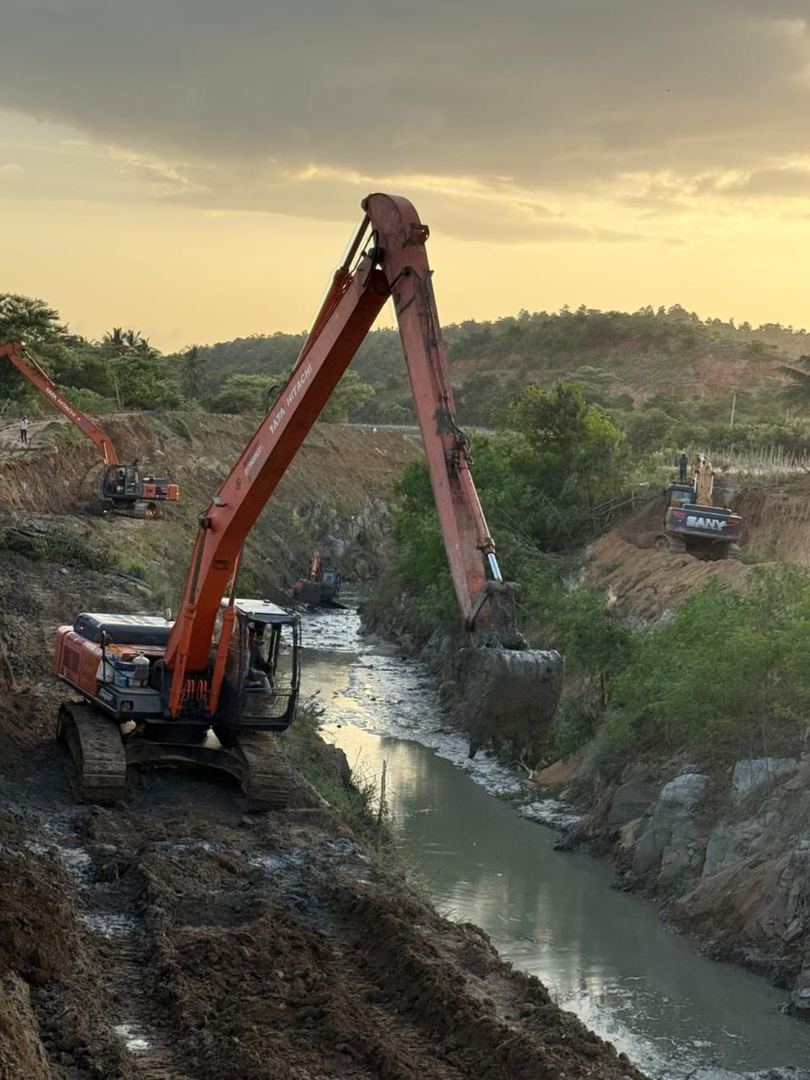 Musi Irrigation Excavation, Bhuvanagiri