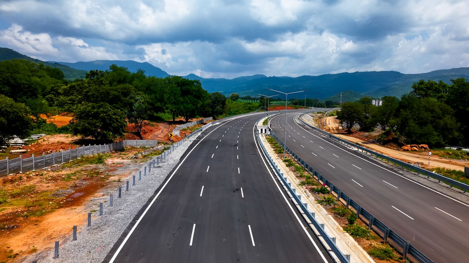 Six Lane Kandili aerial view