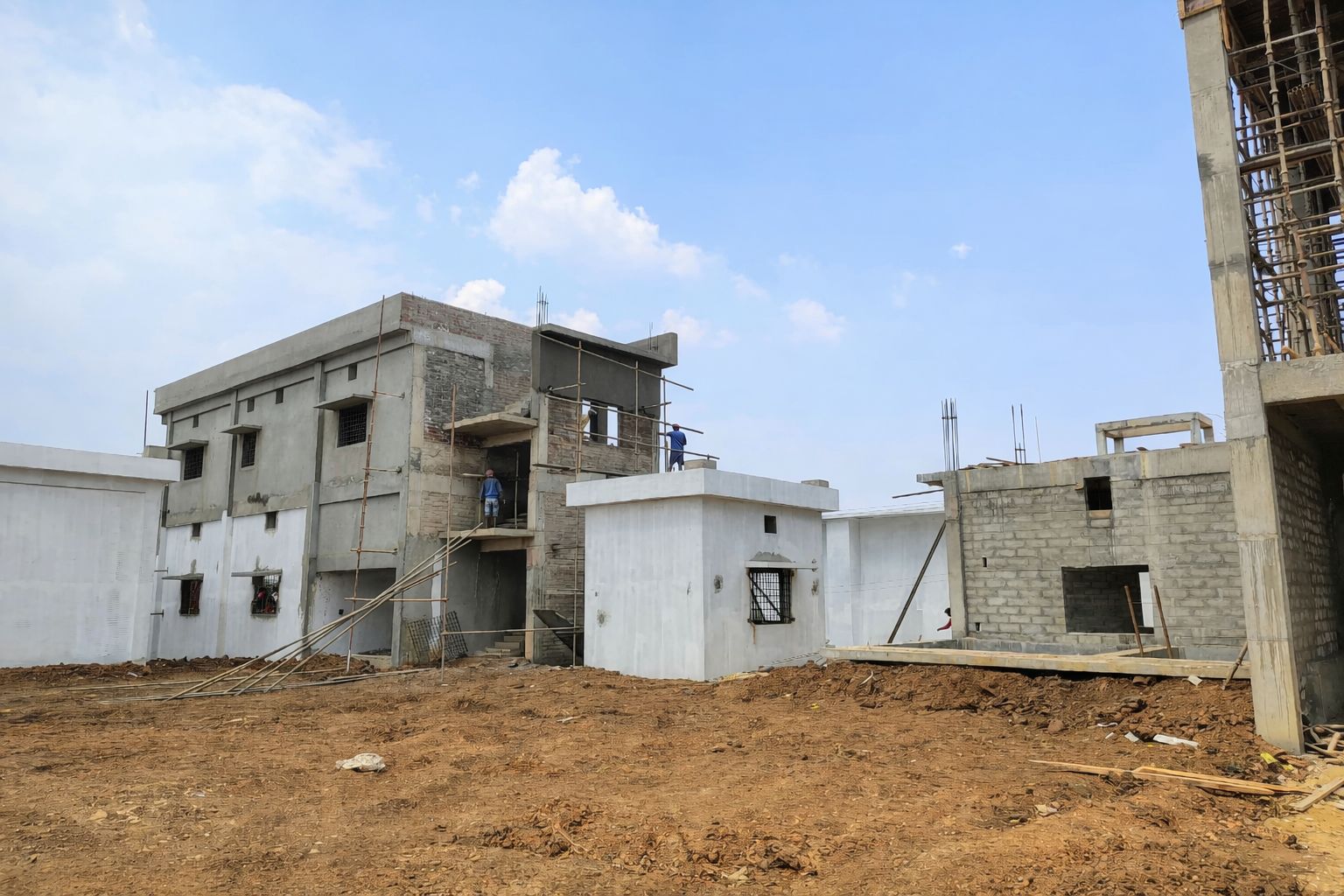 Urban Infrastructure — water supply, STPs and CC roads